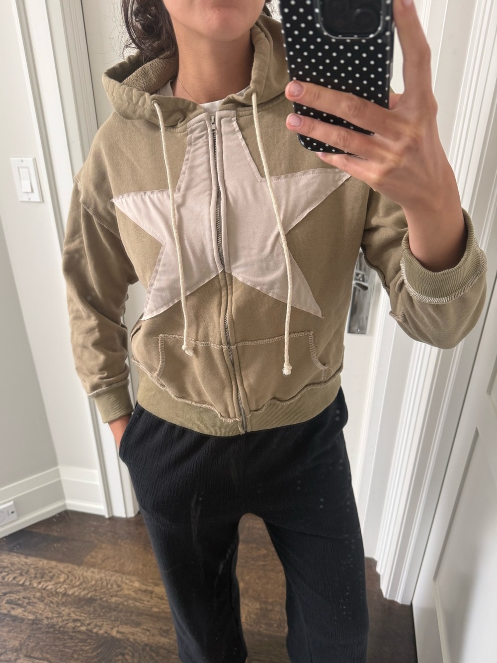 Olive Star Cider Hoodie